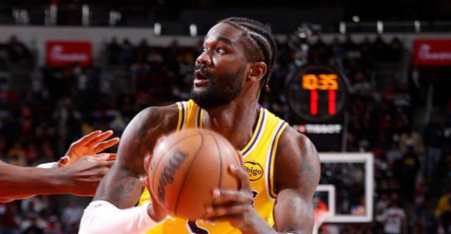 湖人中锋艾顿训练后谈挑战：团队协作是取胜关